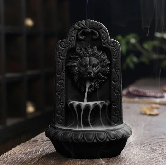 Incensens™ Lion Backflow Incense Burner