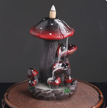 Incensens™ Mushroom Backflow Incense Burner